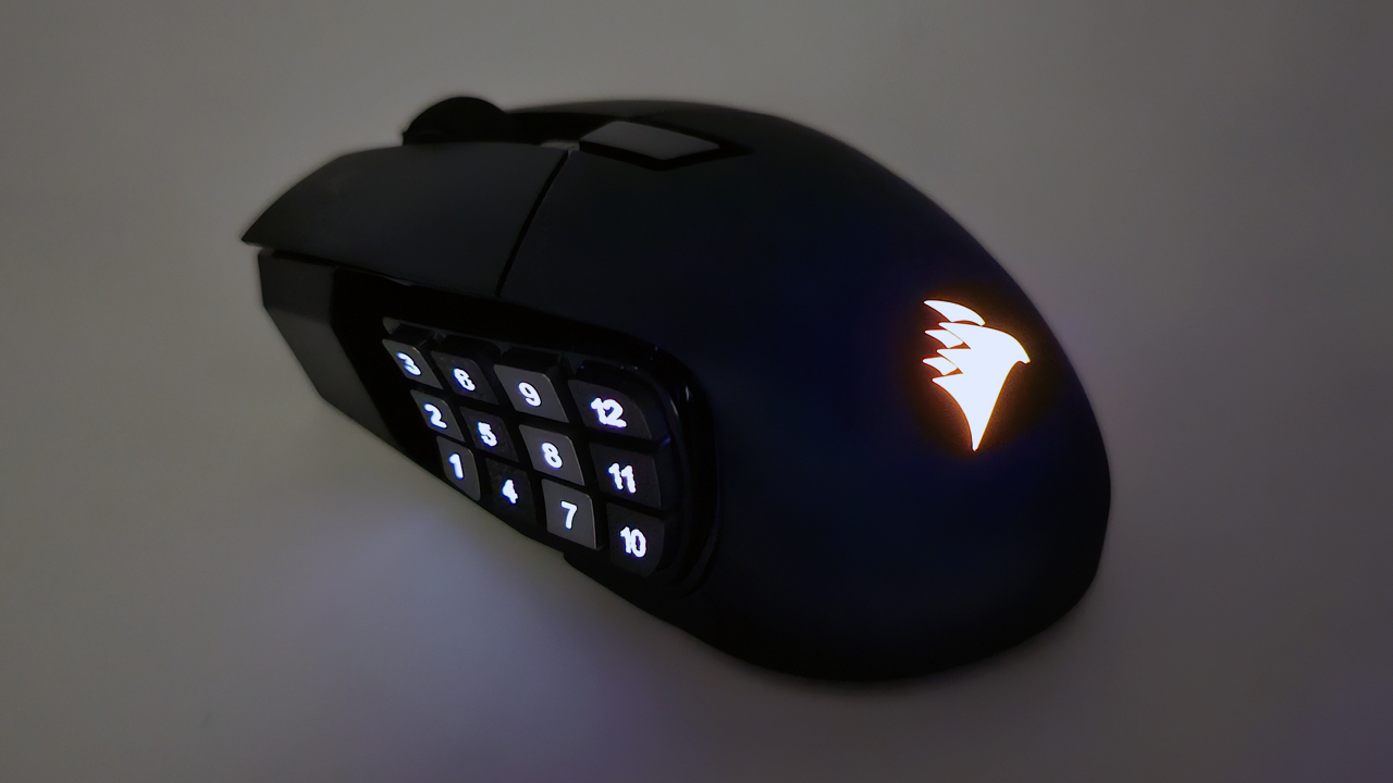 Corsair Scimitar Elite Wireless Review: MMO Mouse Has A Sliding Keypad ...