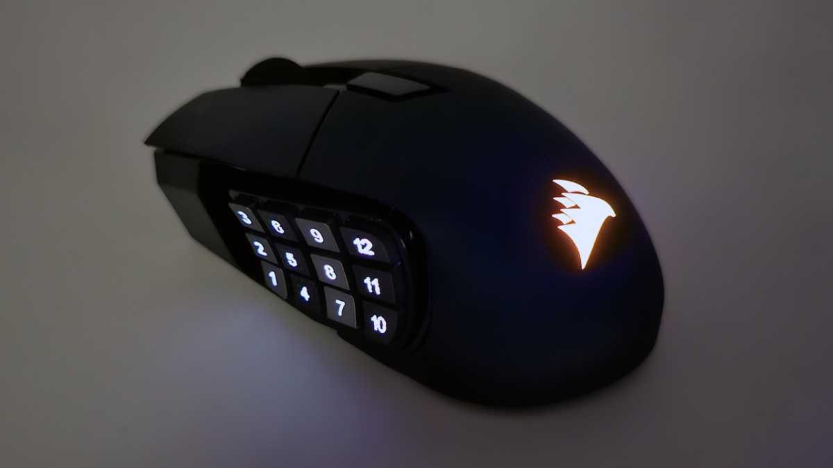 SCIMITAR ELITE WIRELESS MMO Gaming Mouse