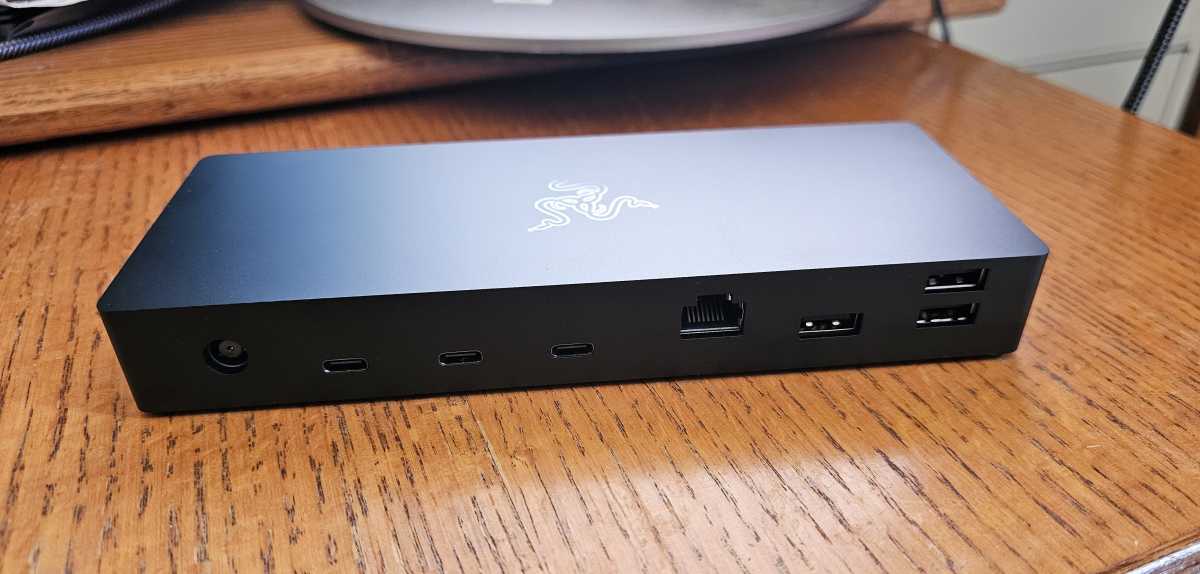 Razer Thunderbolt 4 Dock Chroma back