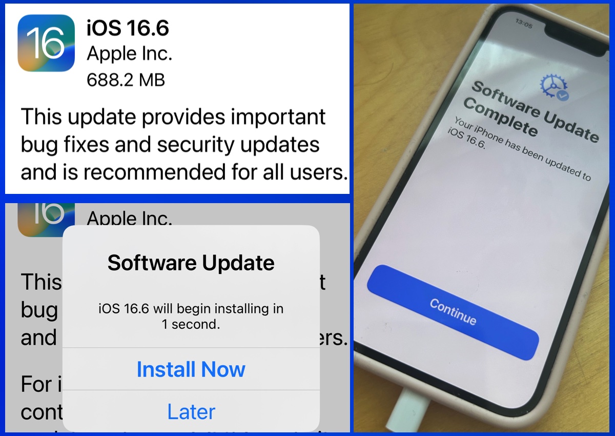 How to update iOS on iPhone