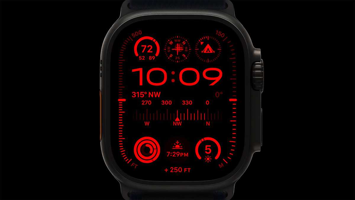 Apple Watch Ultra 2 Modular Ultra watch face