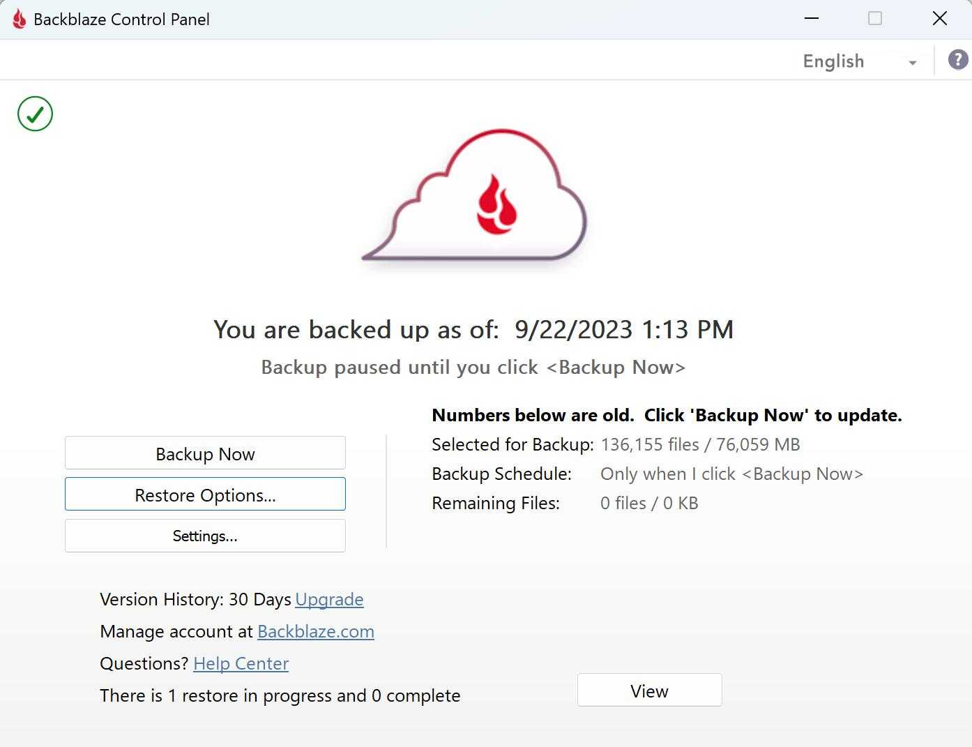 Test: Backblaze – mästare på obegränsad molnbackup - PCforAlla