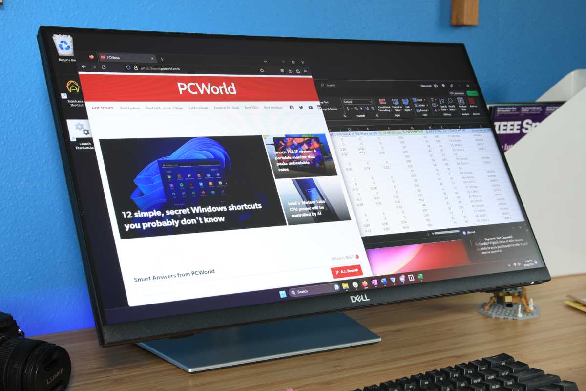 Dell P2424HT review: An office monitor built for touch