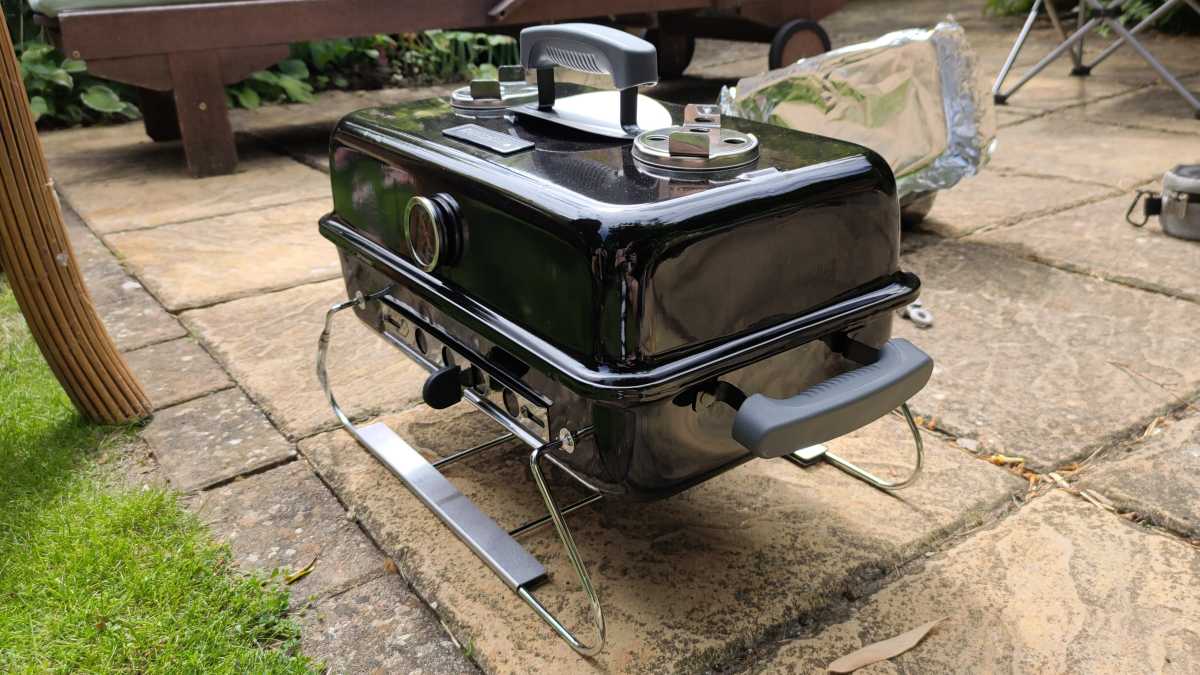 George Foreman On-The-Go Portable BBQ