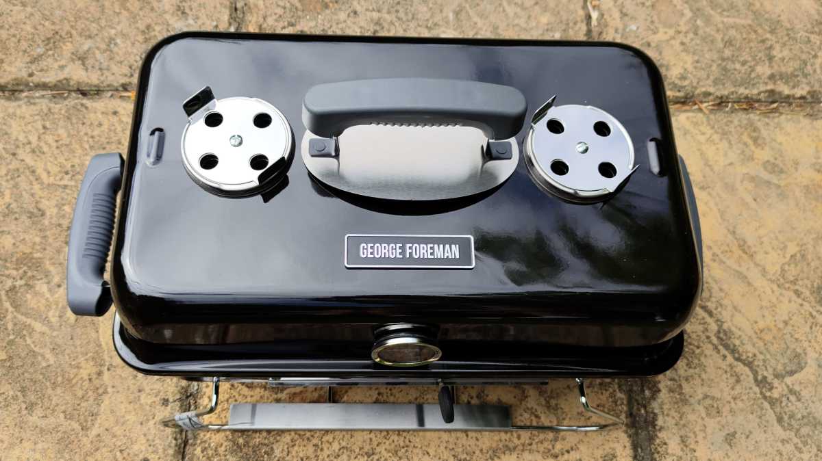 George Foreman On-The-Go Portable BBQ