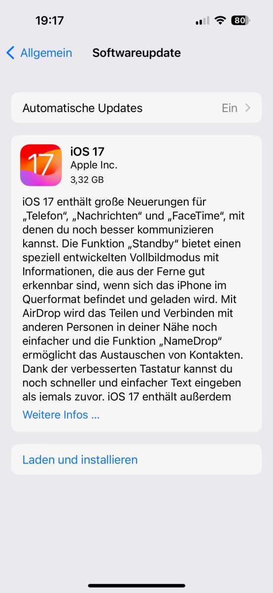 iOS 17