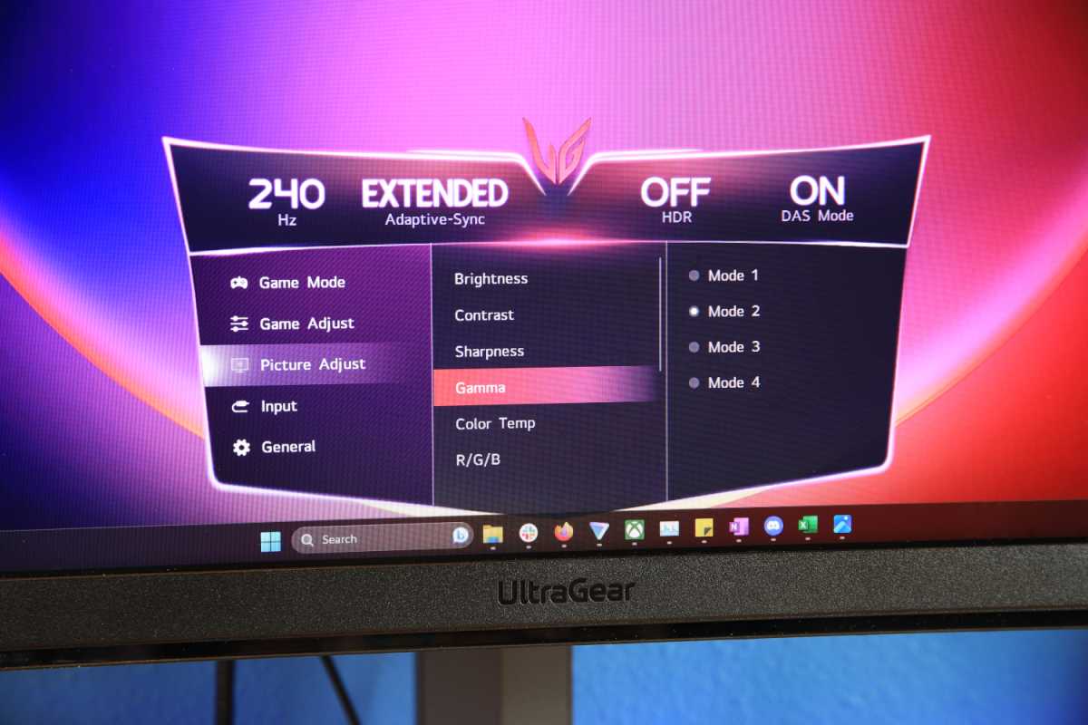 LG 27GR83Q-B UltraGear 27 2K QHD (2560 x 1440) 240Hz Gaming Monitor;  NVIDIA G-Sync Compatable; / AMD FreeSync Premium; - Micro Center