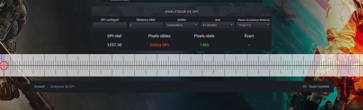 mesurer dpi souris en ligne