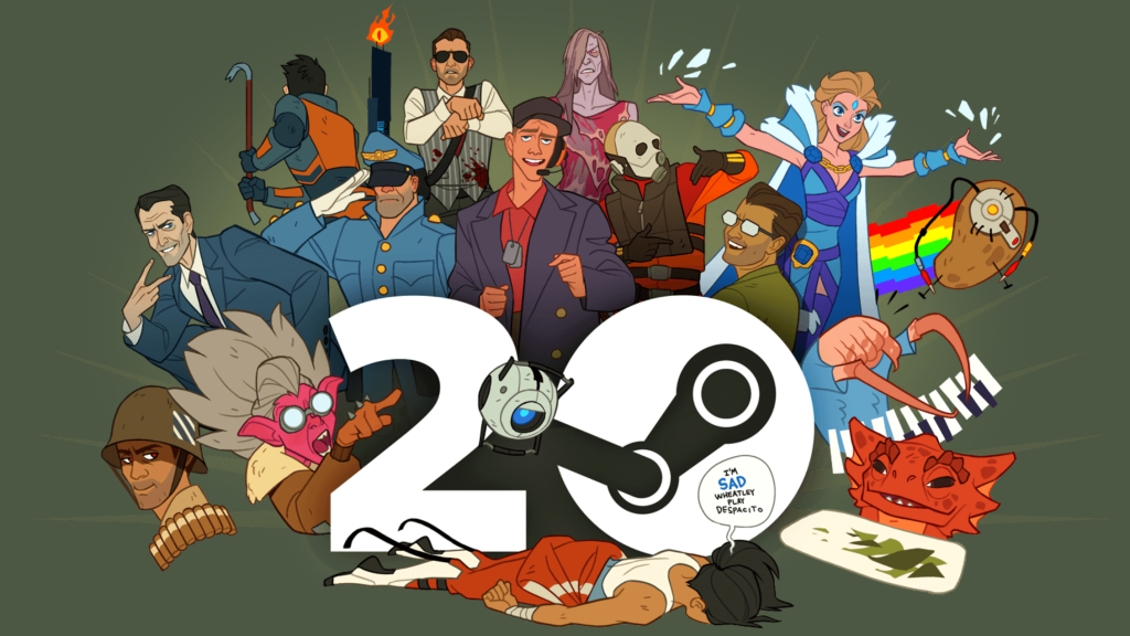 Image: Steam feiert 20. Geburtstag und wir bekommen stark vergÃ¼nstigste Top-Spiele