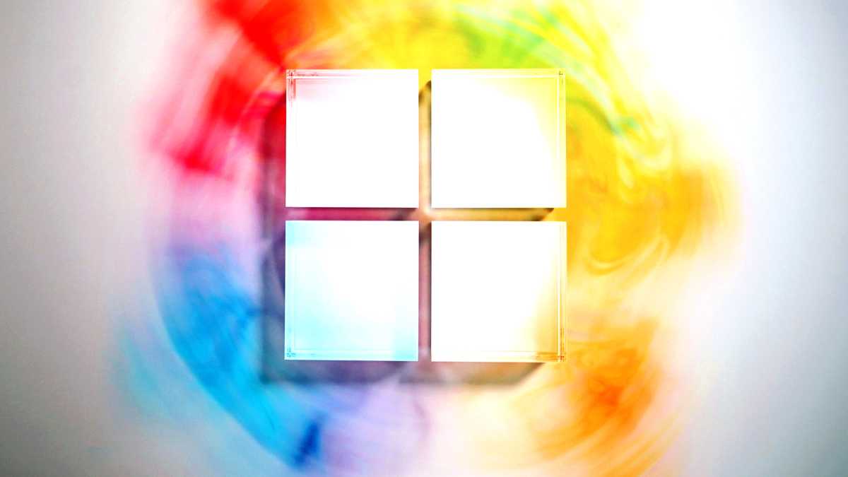 windows rainbow logo