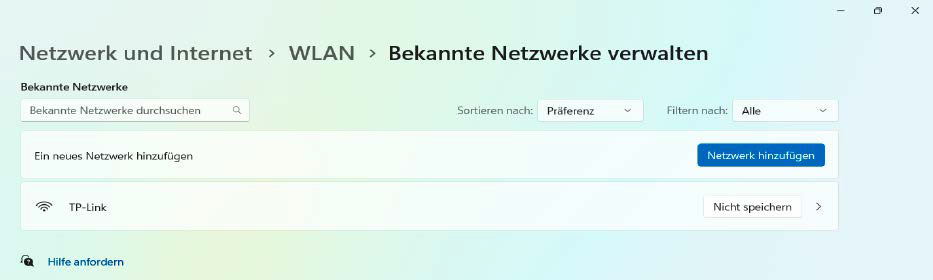 Deaktivieren Sie auf einem Windows-Notebook die automatische WLAN-Anmeldung, wenn Sie sich in einem öffentlichen Hot-Spot befinden. Das erhöht den Schutz gegen eine Evil-Twin-Attacke.