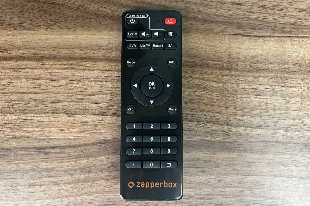 Zapperbox M1 remote