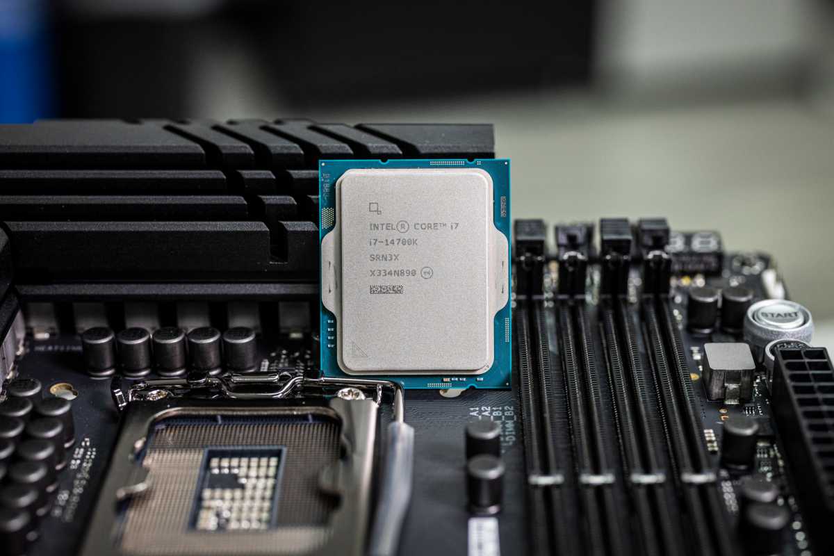 Competition: Get your hands on a gaming PC for 2700 euros - this is how you take part for free Intel Core i7-14700K on a motherboard