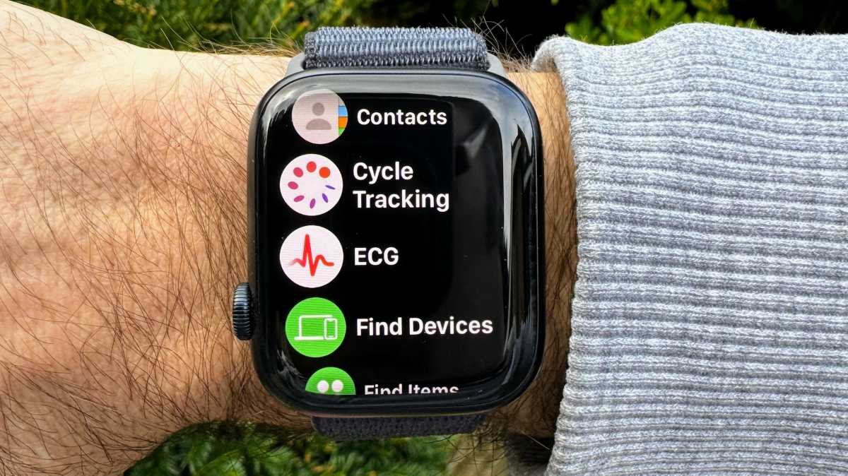 Ulasan Apple Watch Seri 9 - aplikasi