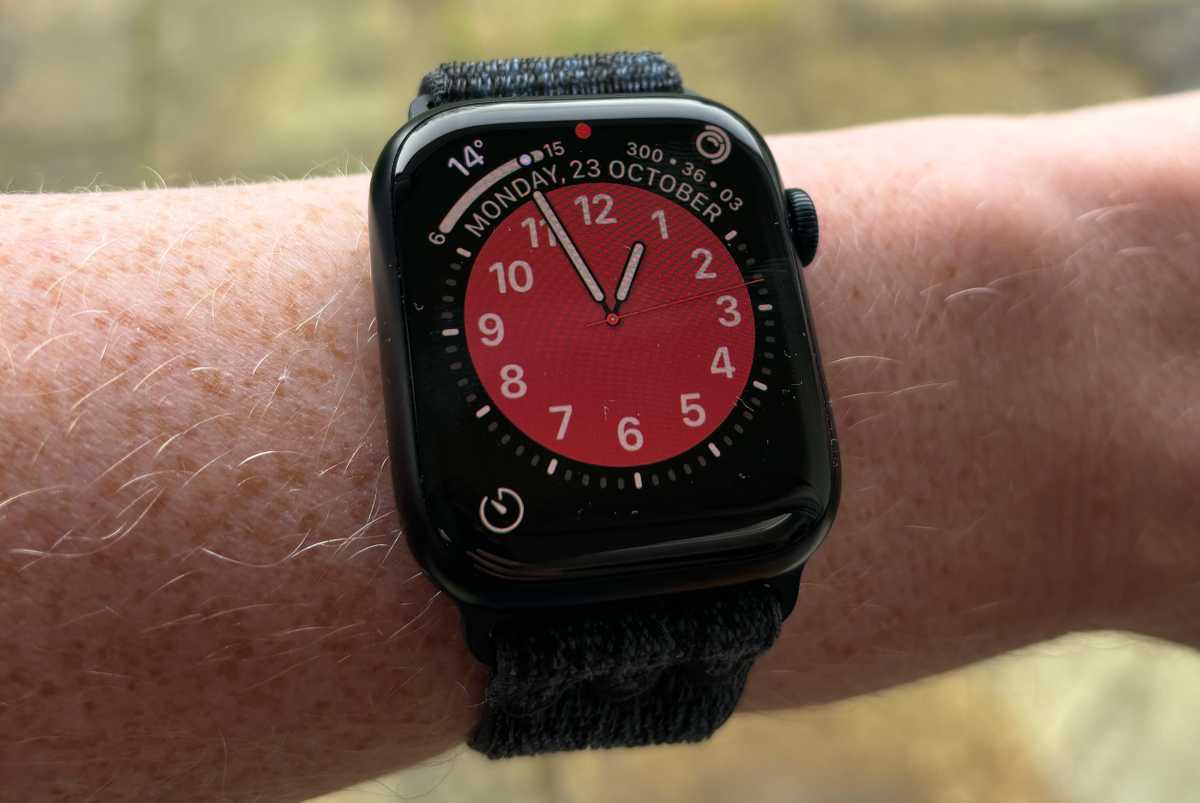 Apple Watch Series 9 on wrist