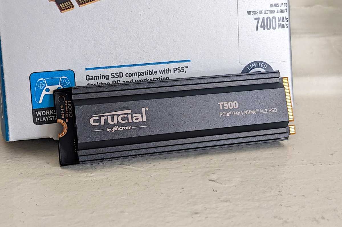 Disque SSD Crucial T500 2To (2000Go) - NVMe M.2 Type 2280 à prix bas