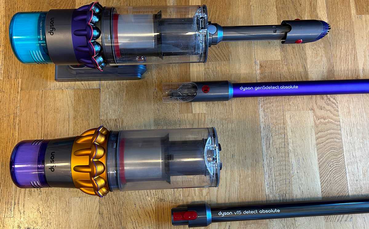 Dyson Gen5 Detect Absolute v Dyson V15 Detect Absolute 