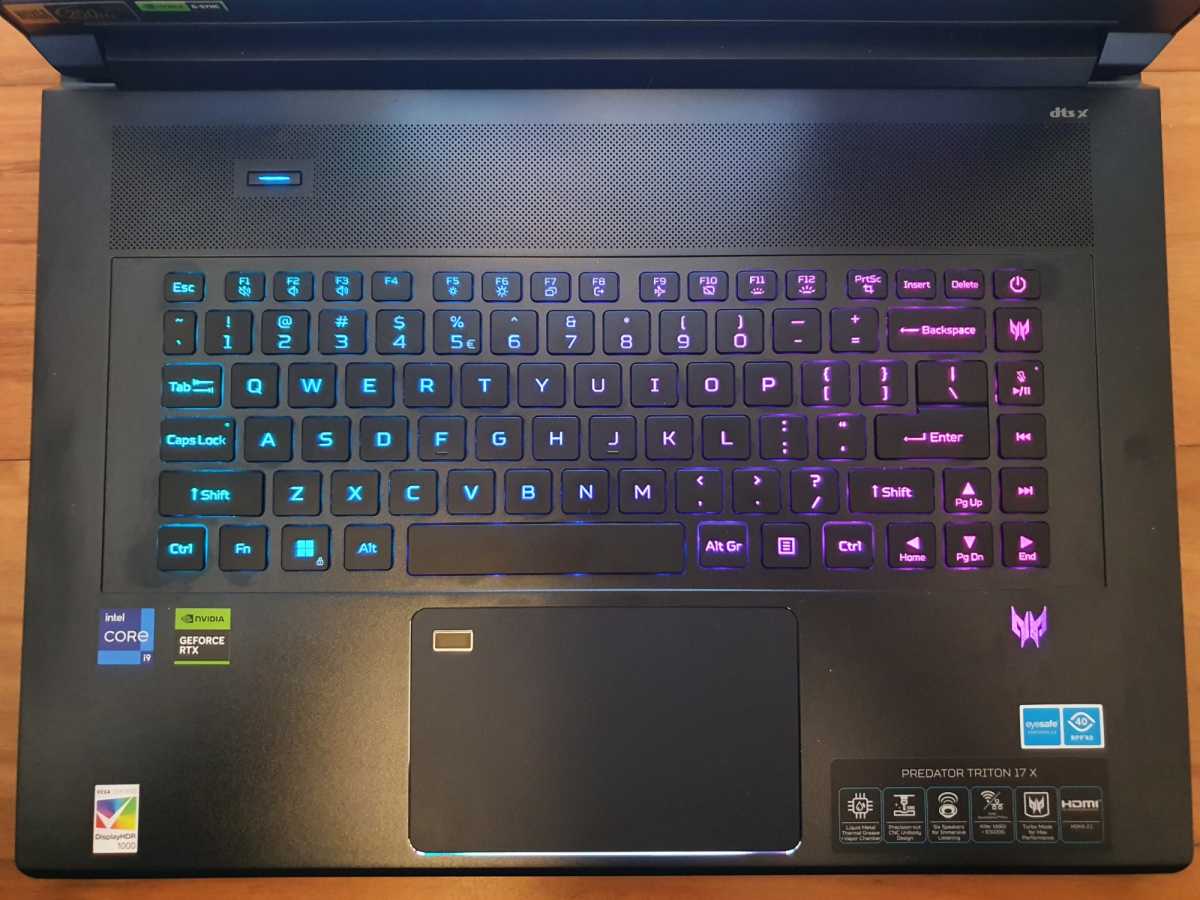 Acer Predator Triton 17X