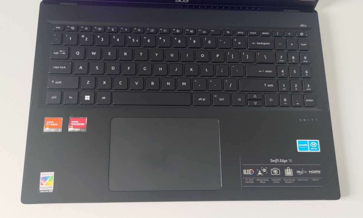 Acer Swift Edge 16-Tastatur