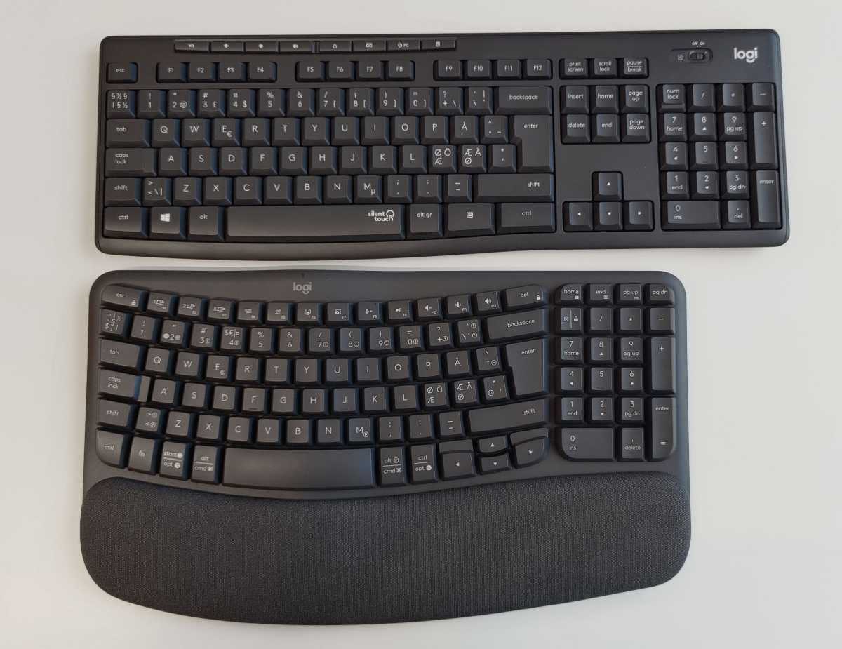 Logitech Wave Keys review: Comfortable, convenient wireless