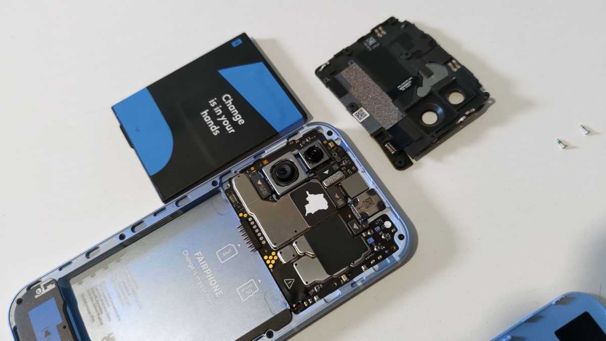 Fairphone 5 inuti