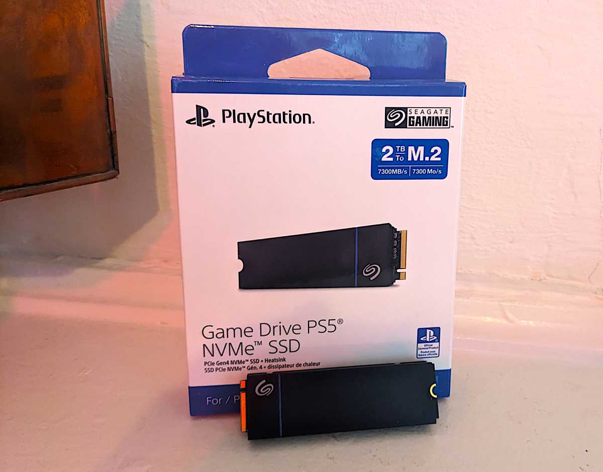 Seagate Game Drive PS5 NVMe, un SSD qui va vite pour la console de Sony