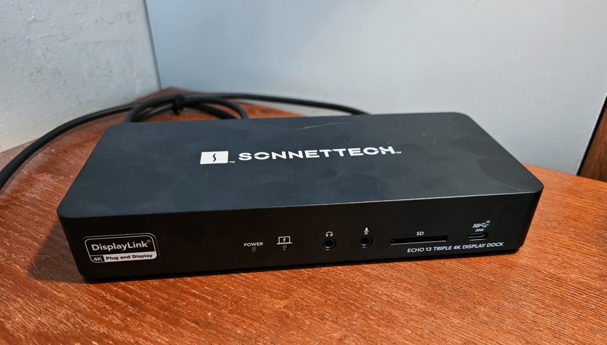 Sonnet Echo 13 Triple 4K Display Dock