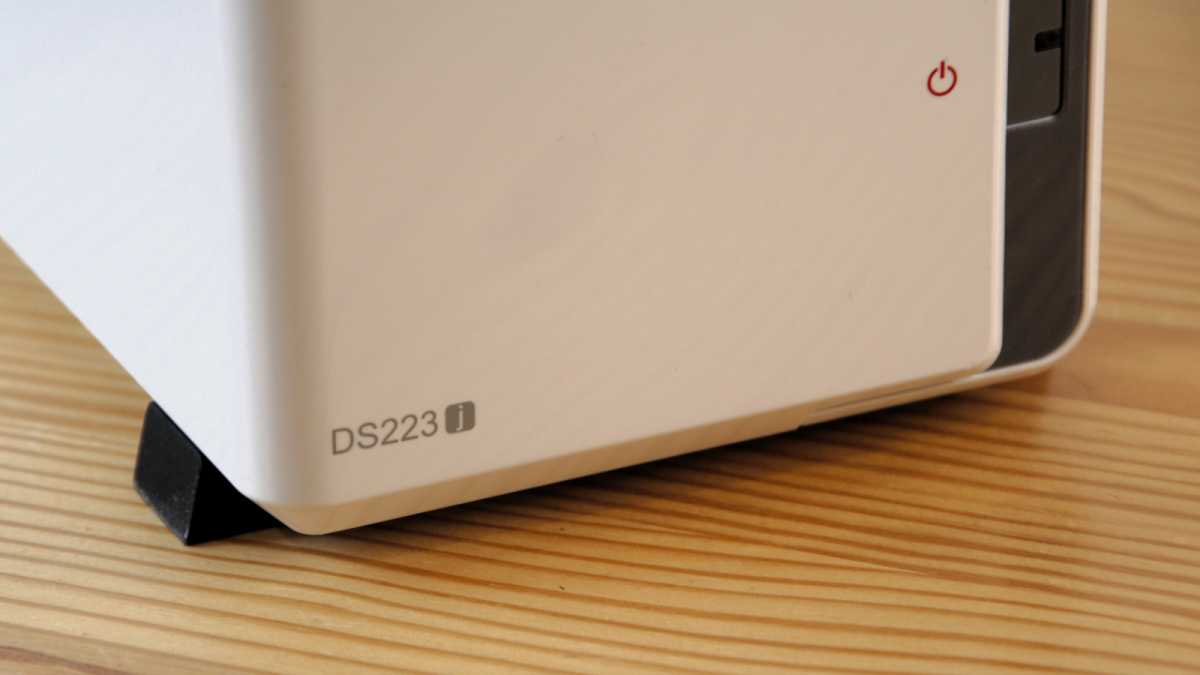 Synology DiskStation DS223j with logo