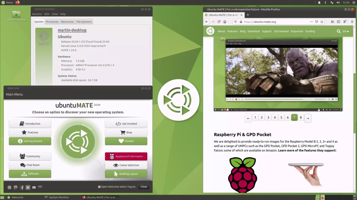 Ubuntu MATE pour Raspberry Pi