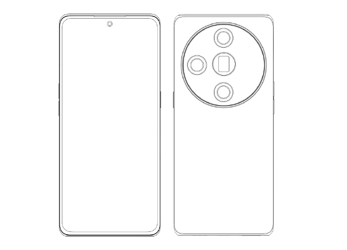 Schematic image of the Oppo Find X7 Pro