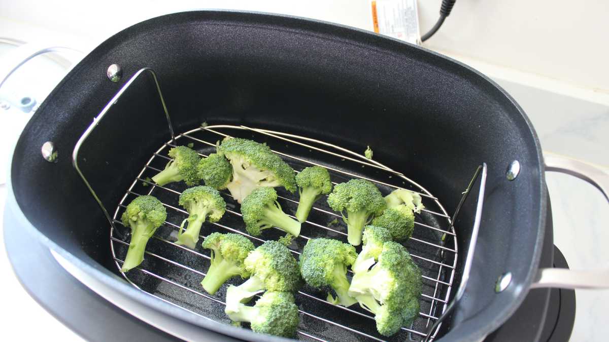 Ninja Foodi Possible steaming broccoli