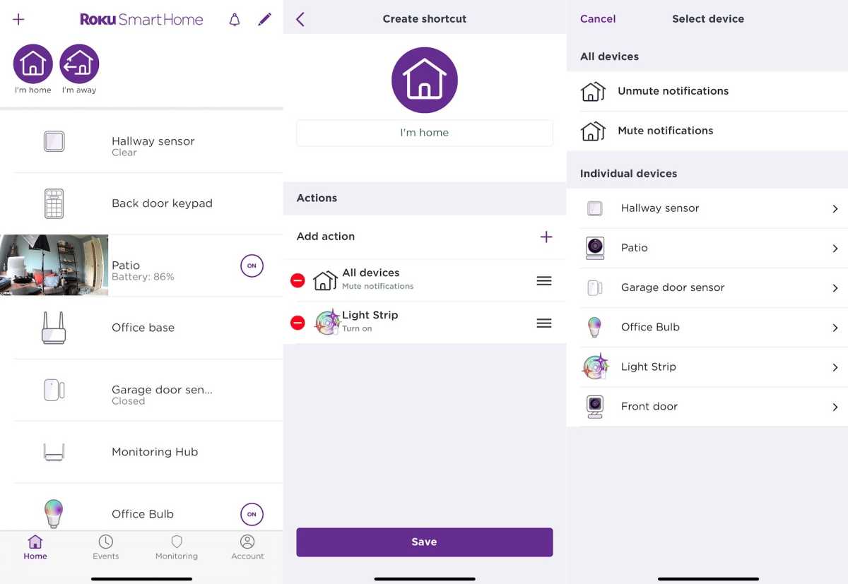 Roku smart home overview and shortcut creation
