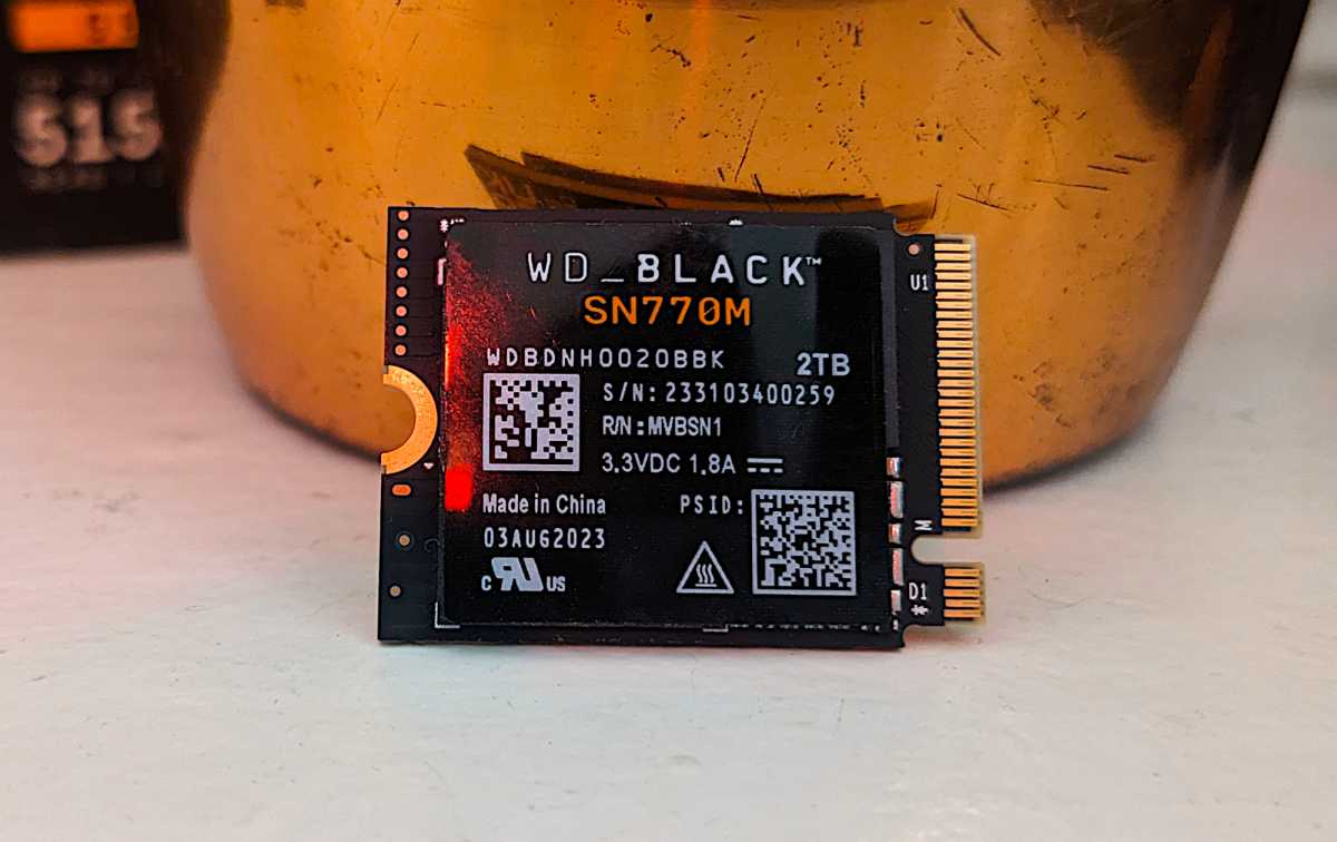 SSD interne Western Digital Black SN770 M.2 2to PCI Express 4.0