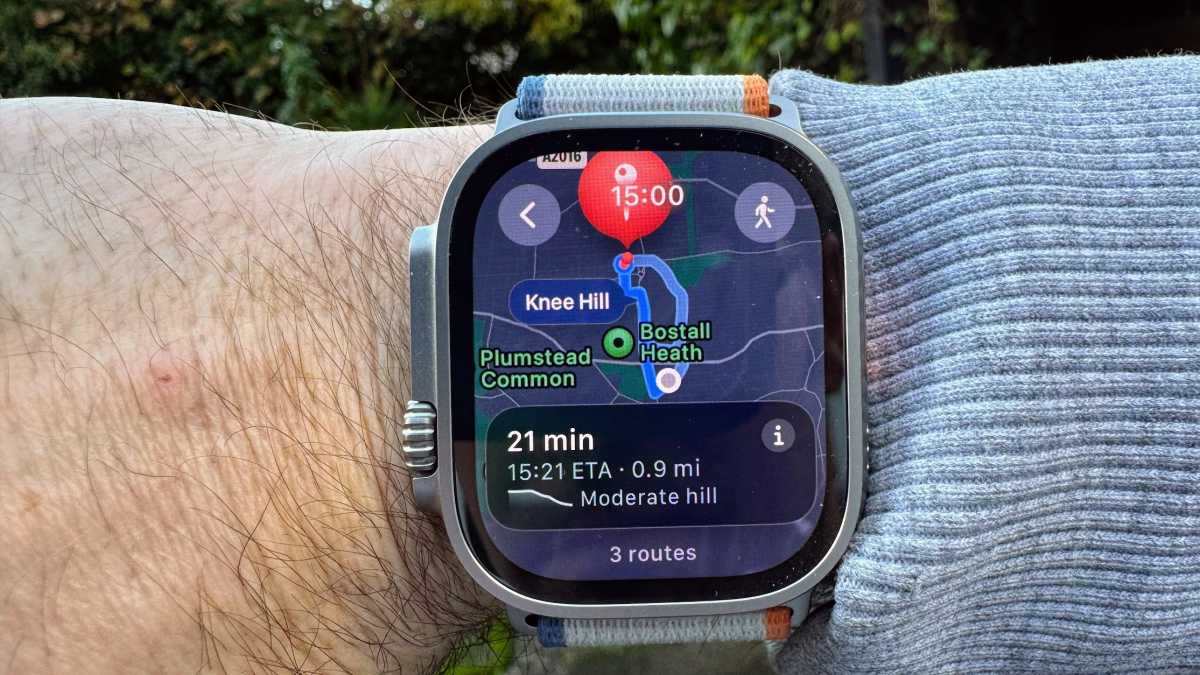 Apple Watch Ultra 2 review - maps