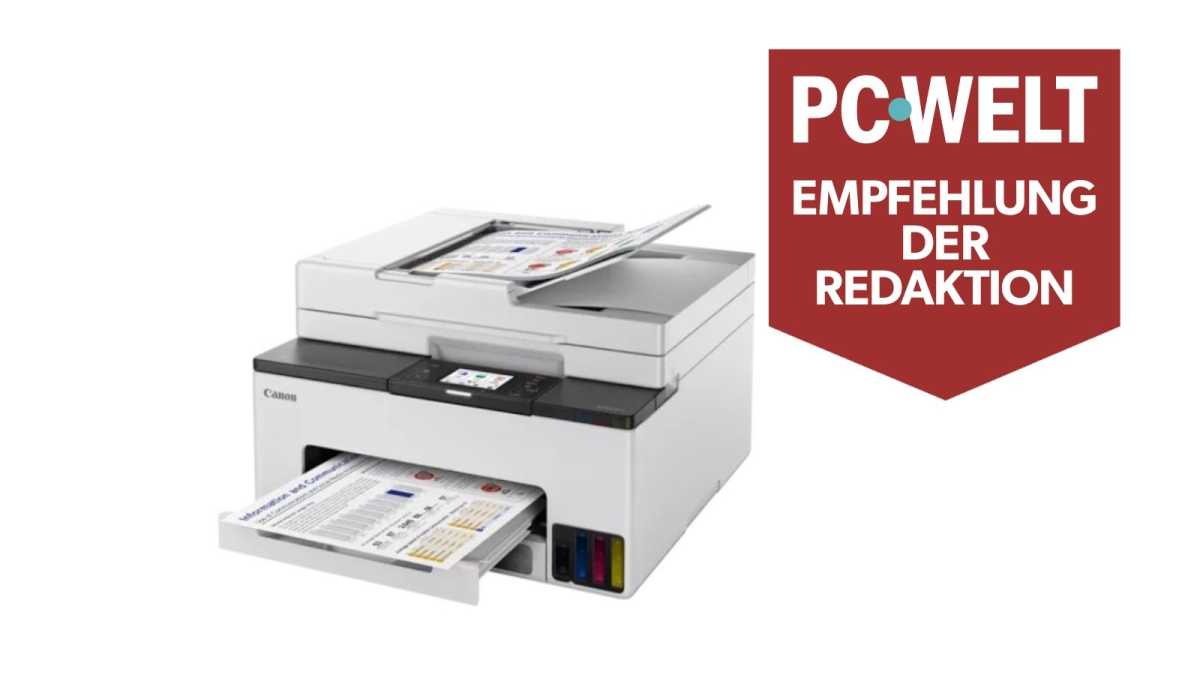 Canon Maxify GX2050 im Test: Tinten-Tank-Drucker mit Fax perfekt fürs ...