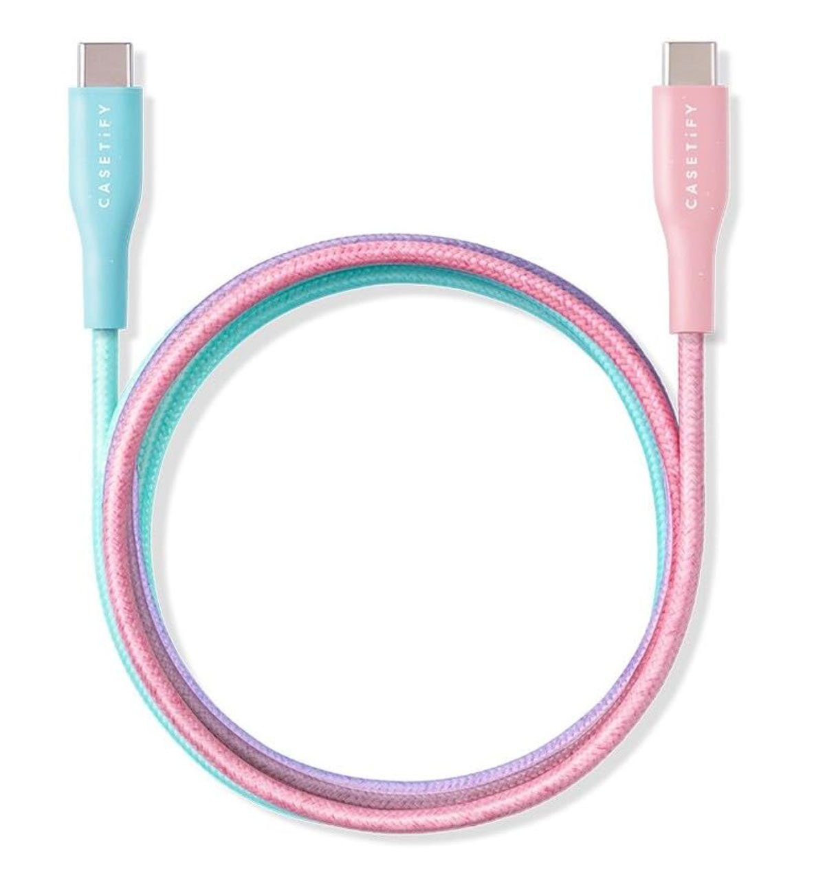 Casetify PowerThru USB-C to USB-C Cable – Prettiest USB-C cable