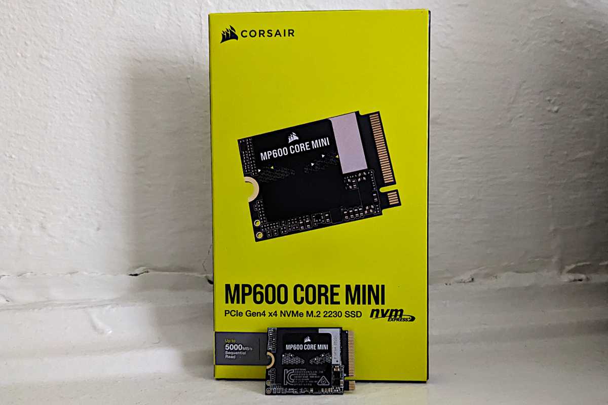 Corsair MP600 Core 2TB PCIe 4 NVMe SSD Review - QLC Memory with a Bite
