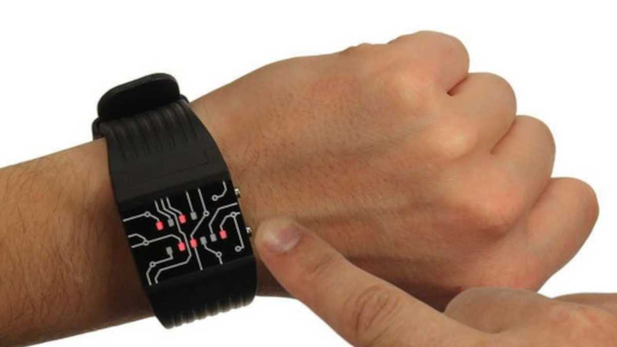 Getdigital Binäre Armbanduhr