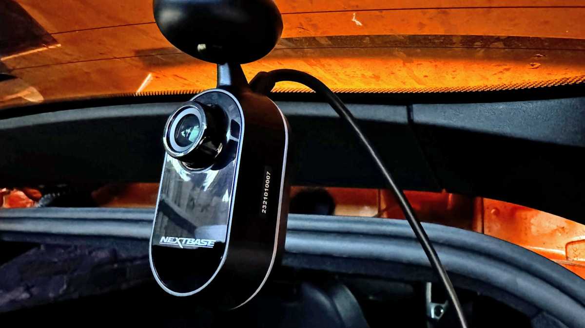 Nextbase IQ review - rear camera