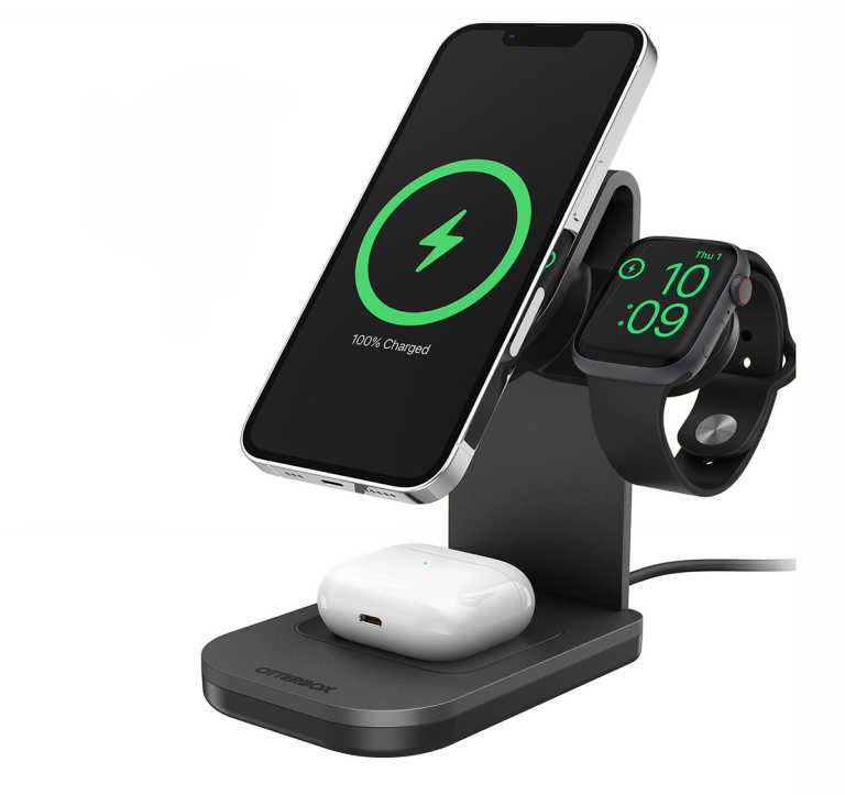 OtterBox 3-in-1 Charging Station review: wirelessly fast charge mobile ...