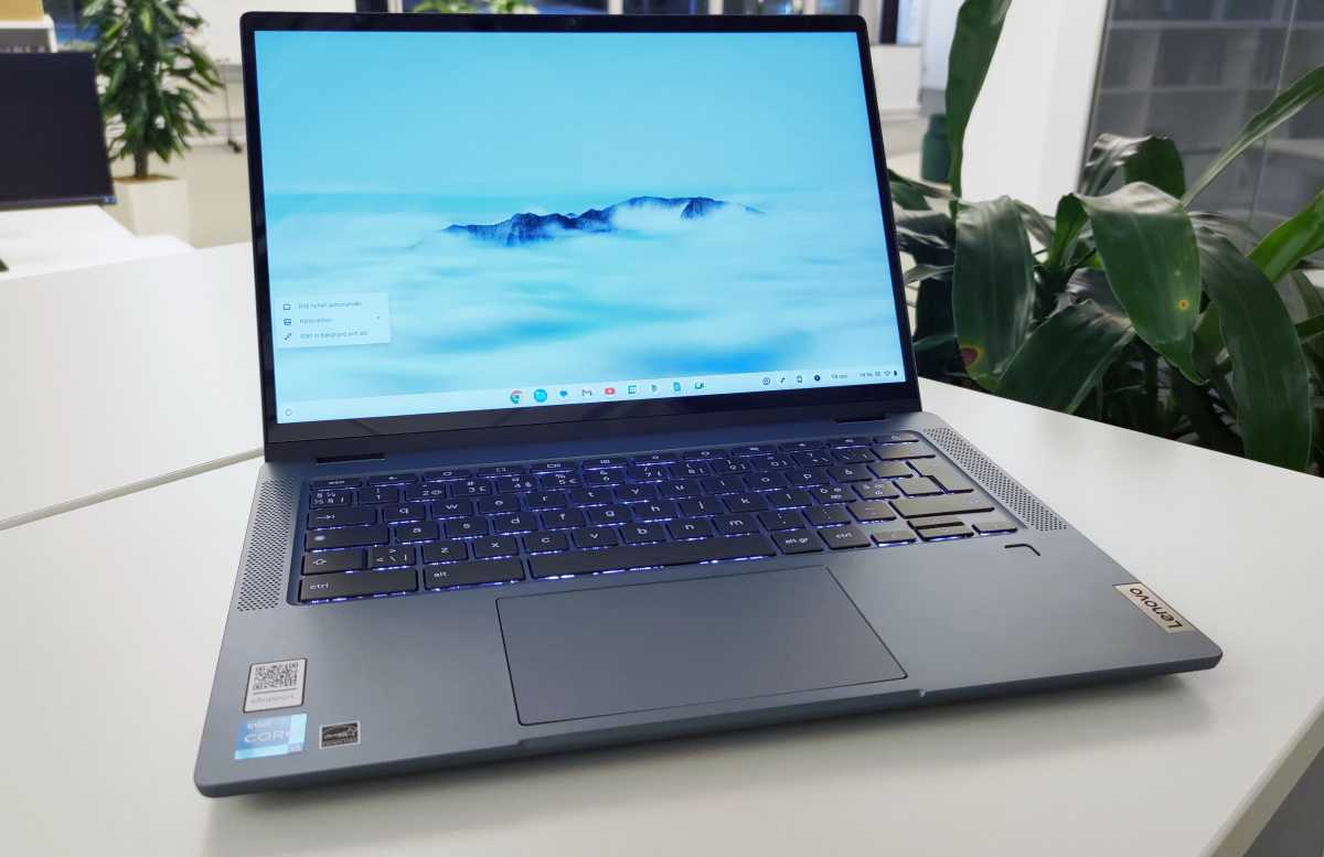 Lenovo Chromebook Plus IdeaPad Flex 5 tangemtbord