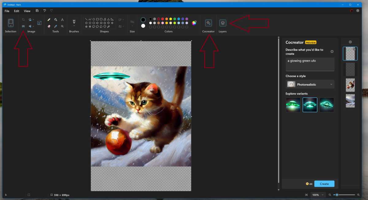Windows 11 2023 Update Paint ufo