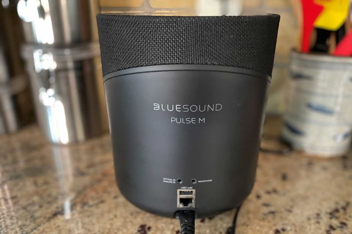 Bluesound Pulse M back side