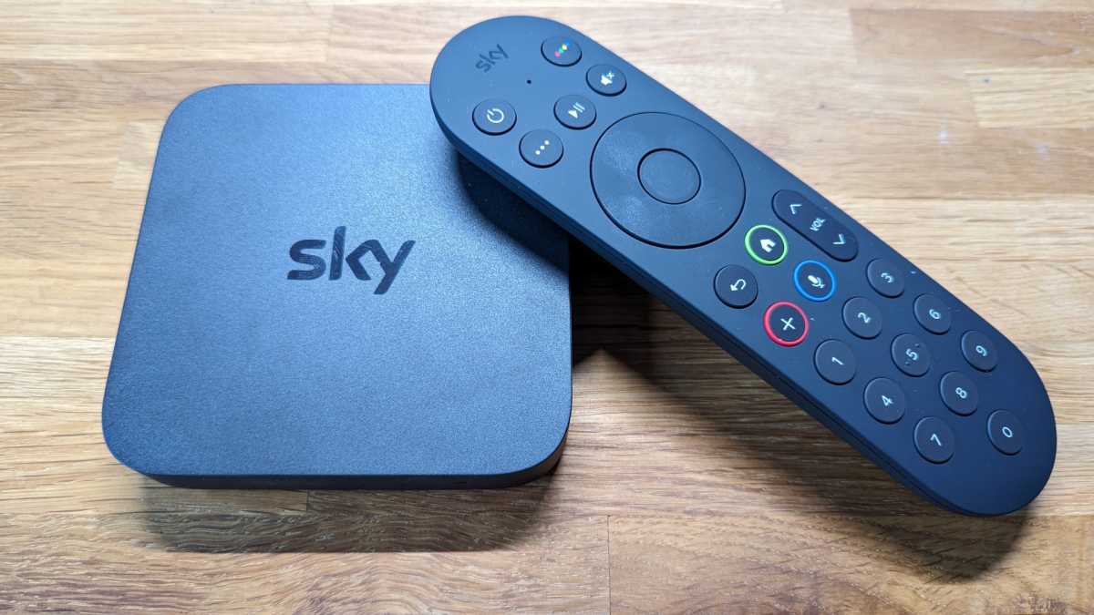 Sky Stream box and remote