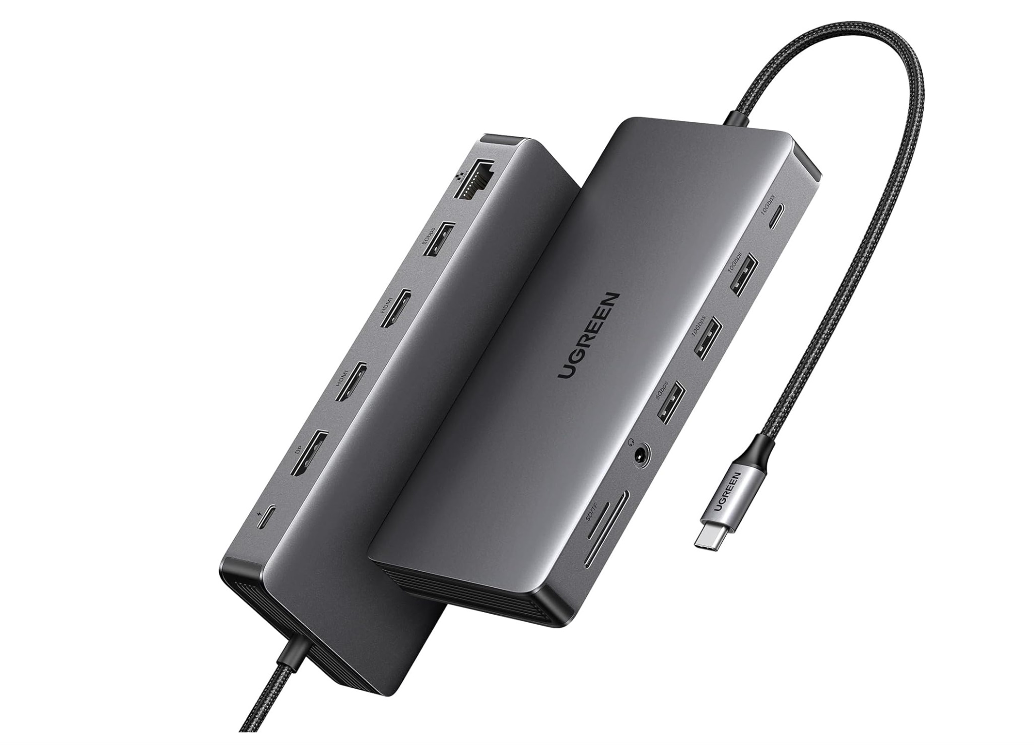 I'm looking for a dock that allows connection to a portable