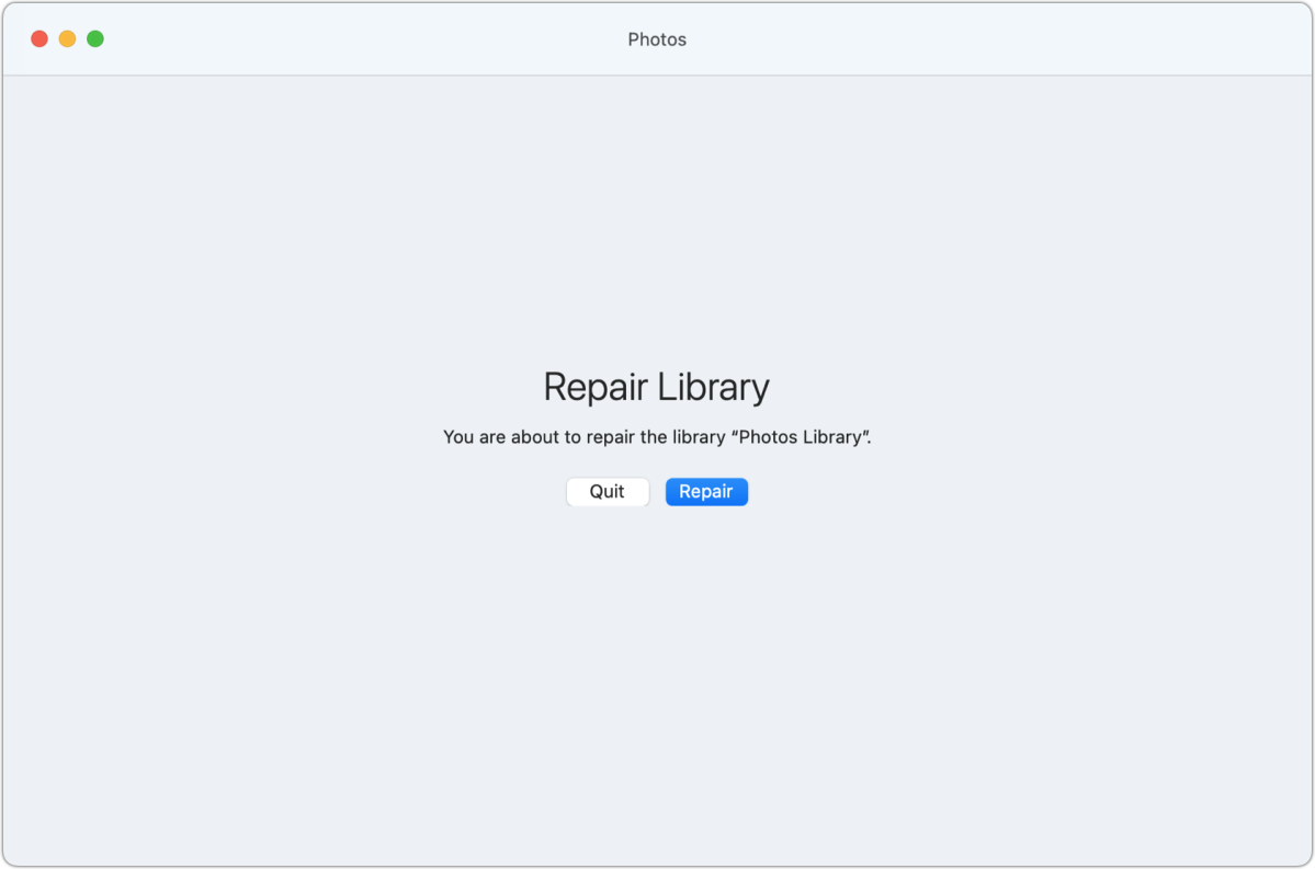 macos photos repair photo library
