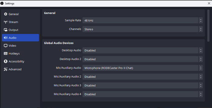 EaseUS Obs 1