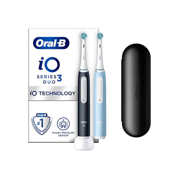 Get a pair of Oral-B iO3 electric toothbrushes for just £105