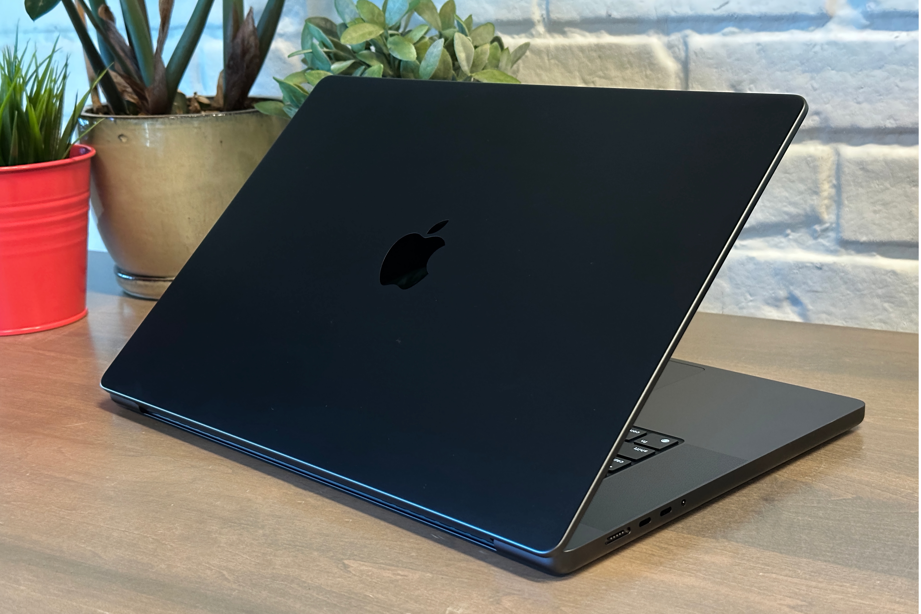 space black macbook pro