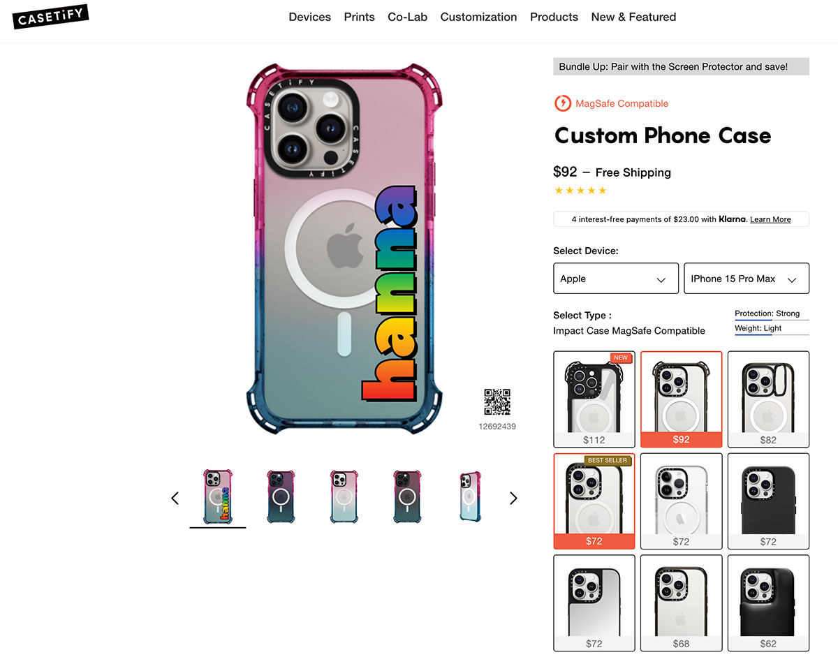 Casetify Custom iPhone Cases